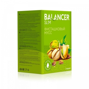 Коктейль BALANCER SLIM со вкусом &laquo;Фисташковый мусс&raquo;, 5 саше